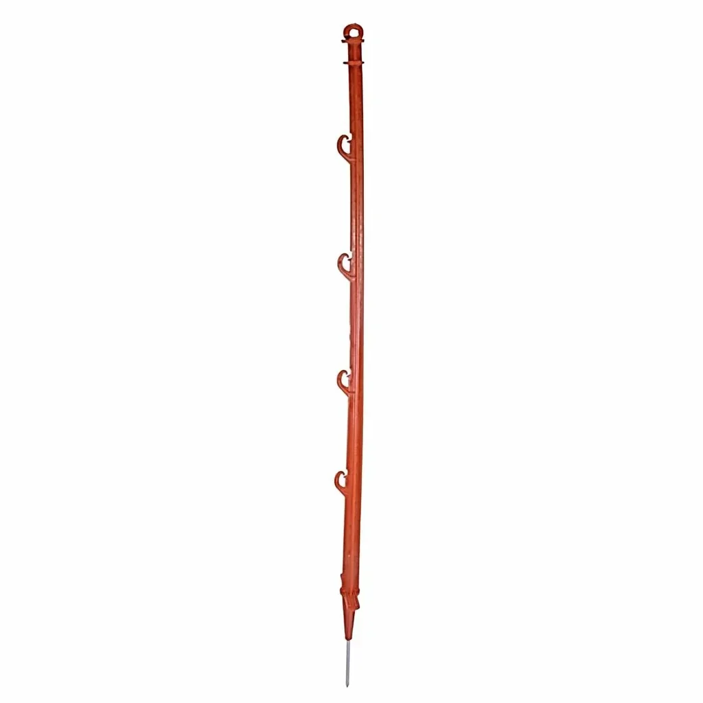 Weidezaunpfahl, orange, 100 cm, 25 Stück