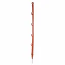 Weidezaunpfahl, orange, 100 cm, 25 Stück