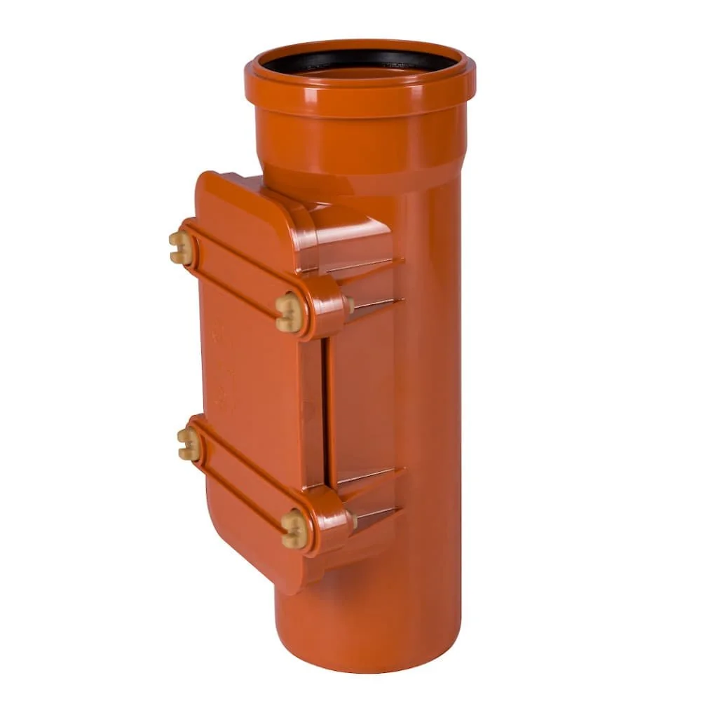 KG Rohr DN 110, Reinigungsrohr, Abwasserrohr PVC