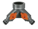 2-Wege-Ventil für Wasserhähne mit 33,3 mm (G1)-Gewinde