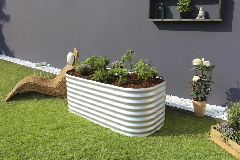 Hochbeet Terra 630, Farbe blank