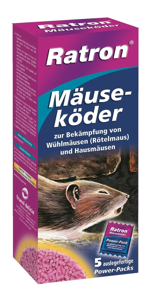 Mäuseköder-Granulat - 5 x 40 g