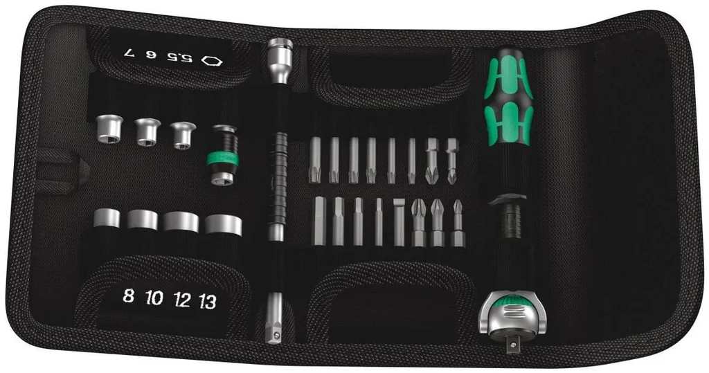 Ratschen-Set Kraftform Kompakt Zyklop Speed, 26-teilig