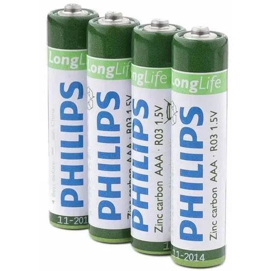 Philips AAA-Batterien (4 Stück)