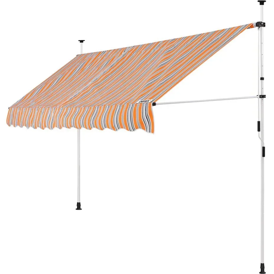 Klem Markise gelb/blau 350cm