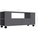 TV-Schrank 120x35x43 cm Spanplatte grau