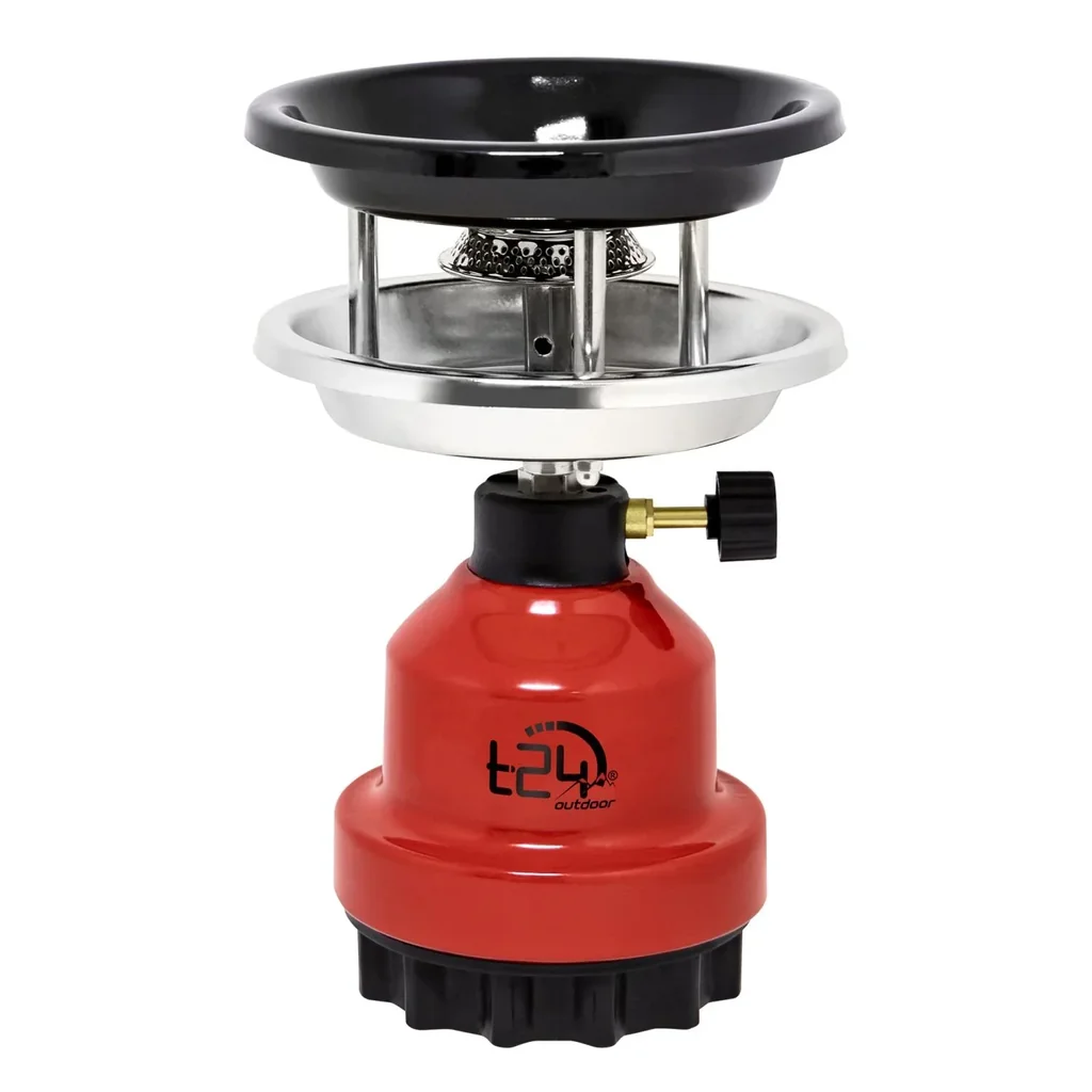 Campingkocher 2 in 1 NO-191 rot