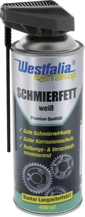 Schmierfett, weiß, 400 ml