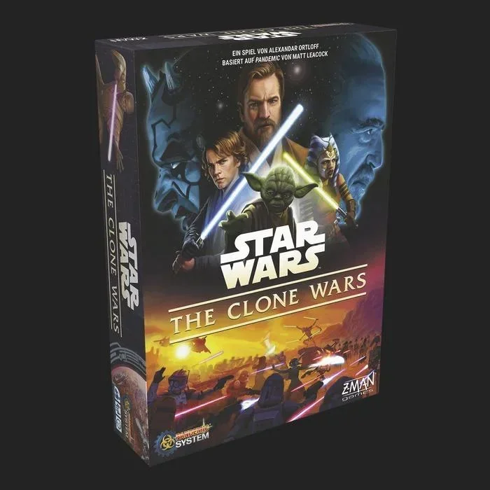 Gesellschaftsspiel Star Wars The Clone Wars (Ein Brettspiel mit dem Pandemic-System)