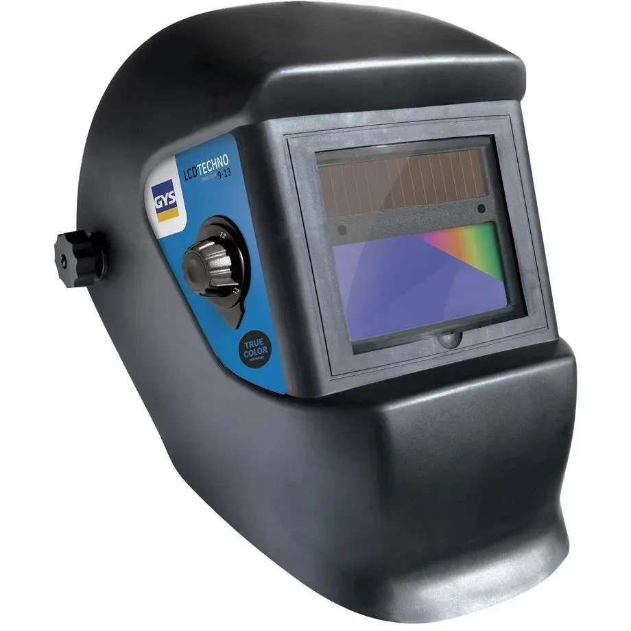 GYS LCD techno 9-13 Schweißerhelm Echtfarbe