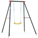 Kinderschaukel Gartenschaukel Schaukelgestell Schaukelgerüst Metallgestell 3-8 Jahre 155 x 160 x 180 cm