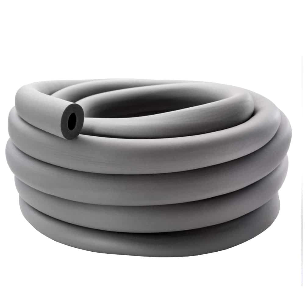 AEROFLEX® SH COIL Rohrisolierung, Rohrdämmung - Endlos, Selbstklebend, Flexibler Dämmstoff aus Geschlossenzelligem Schaum Kautschukbasis, Schwarz - 18 x 10 mm/30m