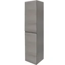 Concept Bade Hoher Schrank links gris fsc