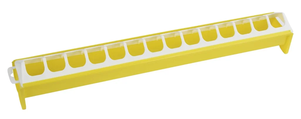 Futtertrog für Küken, Kunststoff, 50 x 7 cm