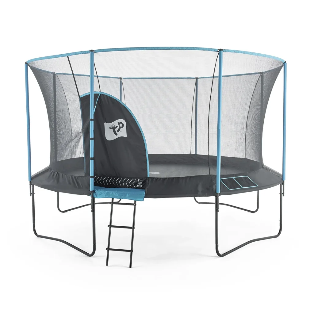 Genius Trampolin blau/schwarz Ø427 cm