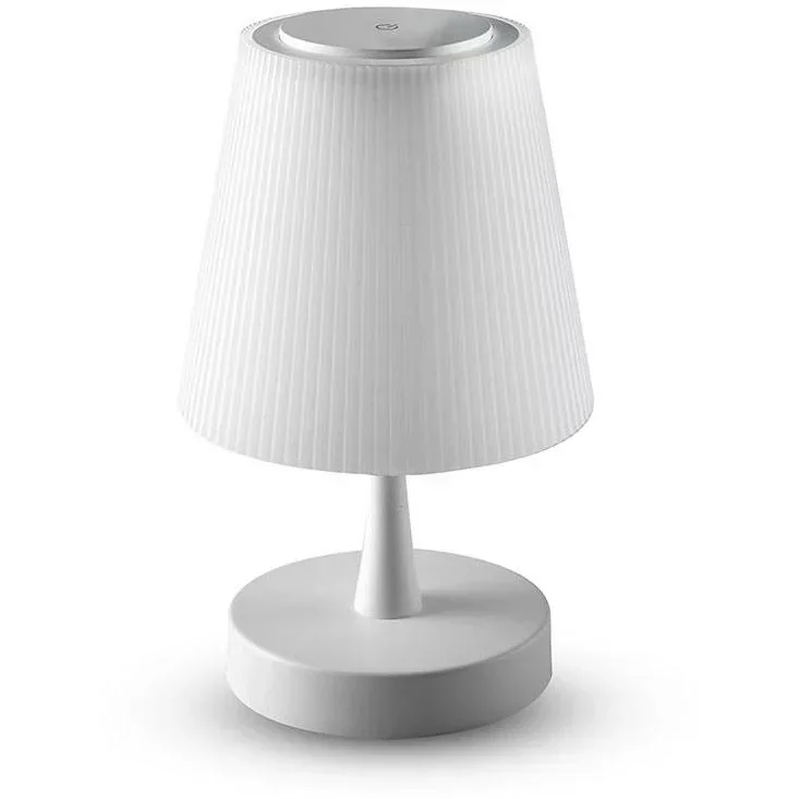 VT-7515 Tischleuchte - Durch Berührung dimmbar - Wiederaufladbar - Weiß