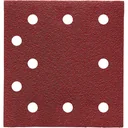 Schleifpapier 107 x 115 mm, K80 (10 Stück)