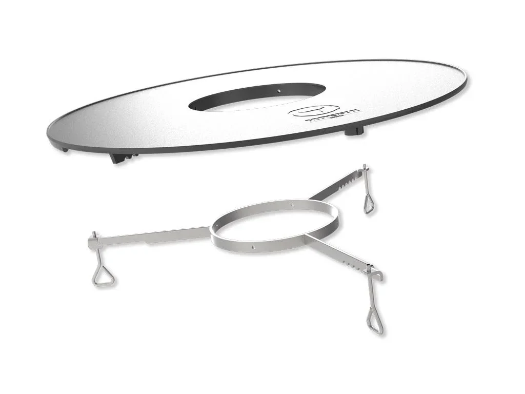 BBQ Disk Feuerplatte inkl. Höhenversteller