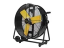 Bodenventilator Stahl Ø 61 cm Schwarz/Gelb