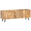 TV-Schrank 110x30x40 cm Mango-Massivholz