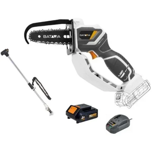 Nexxsaw Complete| Mit Akku, Ladegerät und Verlängerungsgriff