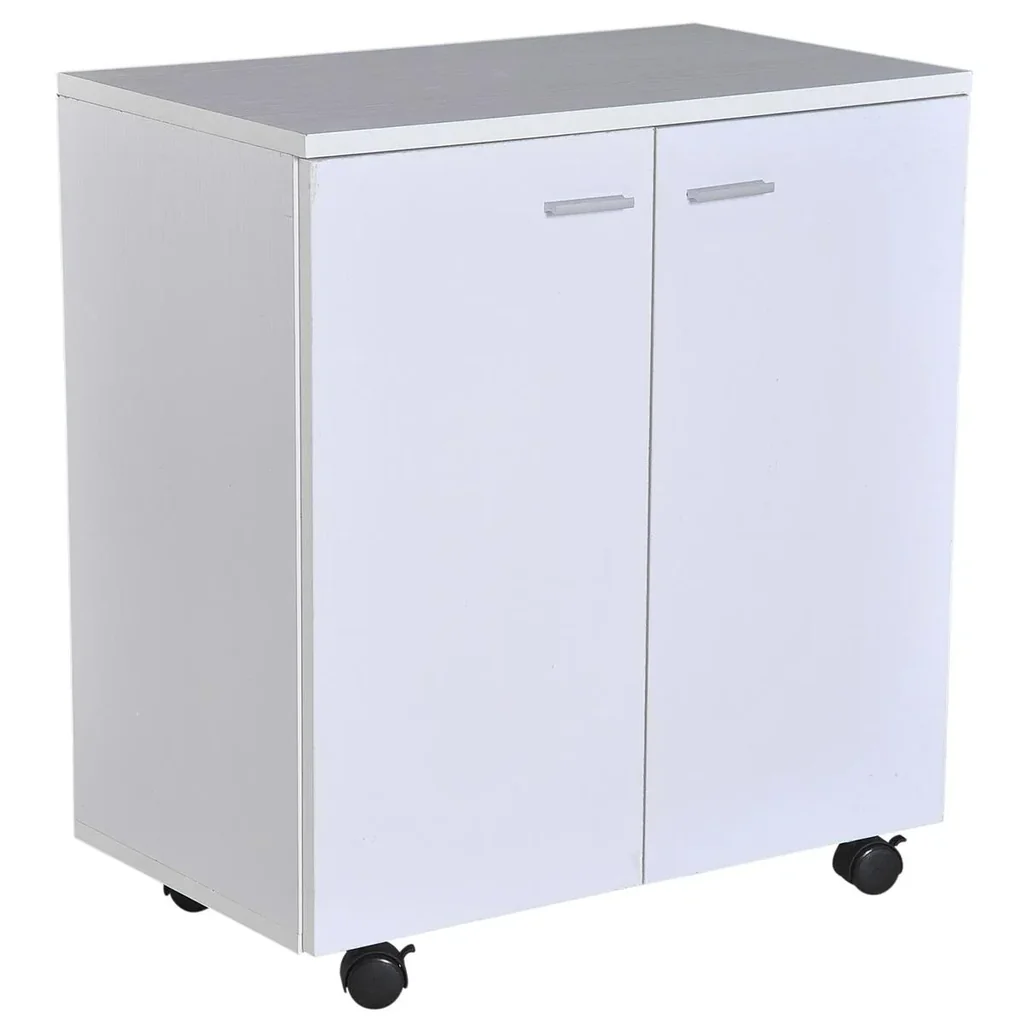 Büroschrank mit 4 Rollen