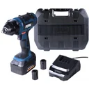 CDM1127 Li-Ion Akku Schlagschrauber - 380Nm - 18V/4.0Ah - Inkl. 2 Buchse, Ladegerät in einem Aufbewahrungskoffer