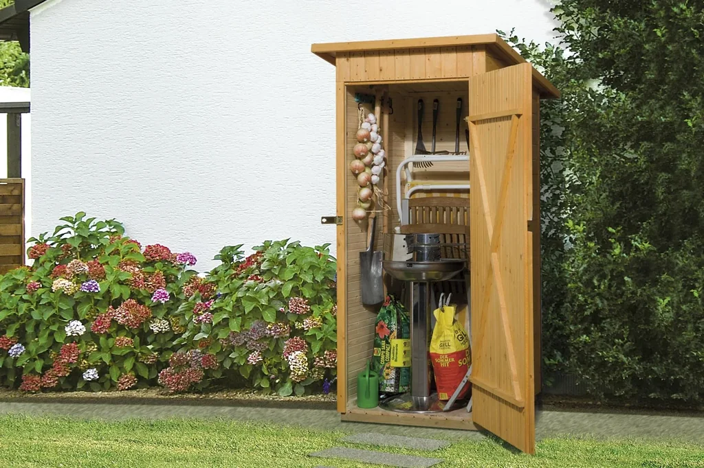 Garten- und Terrassenschrank Gr. 1, Sockelmaß 83 x 85 cm