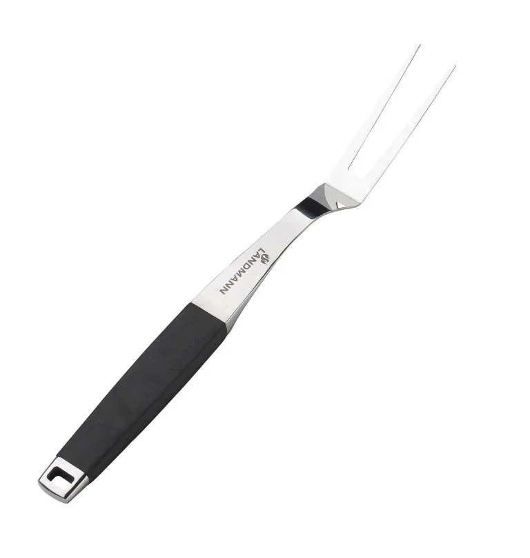 Gabel "Pure", 42 cm, Schwarz/ Silber