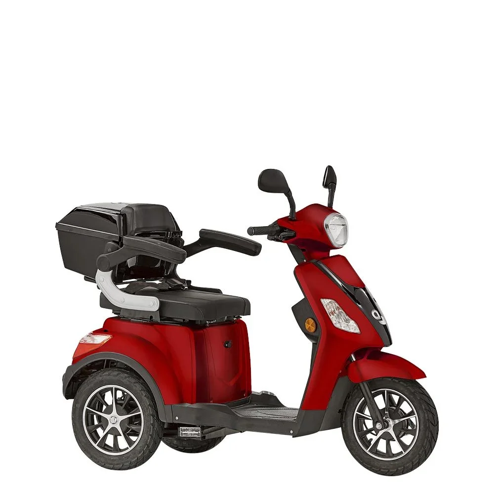 3-Rad E-Mobil Bologna 25 km/h rot