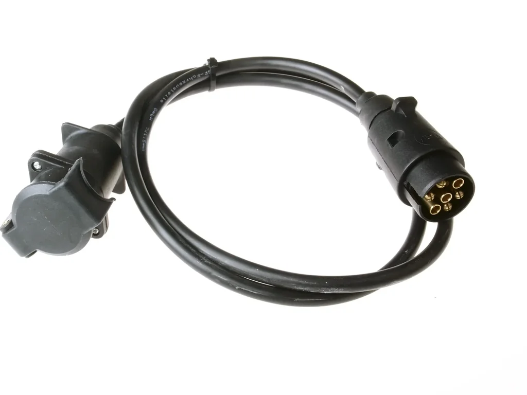 Verlängerungskabel 1,5 m lang, 7-poliger Stecker/7-polige Kupplungsdose