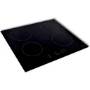 Eingebautes EUROKERA Glaskeramik-Kochfeld mit 4 Brennern