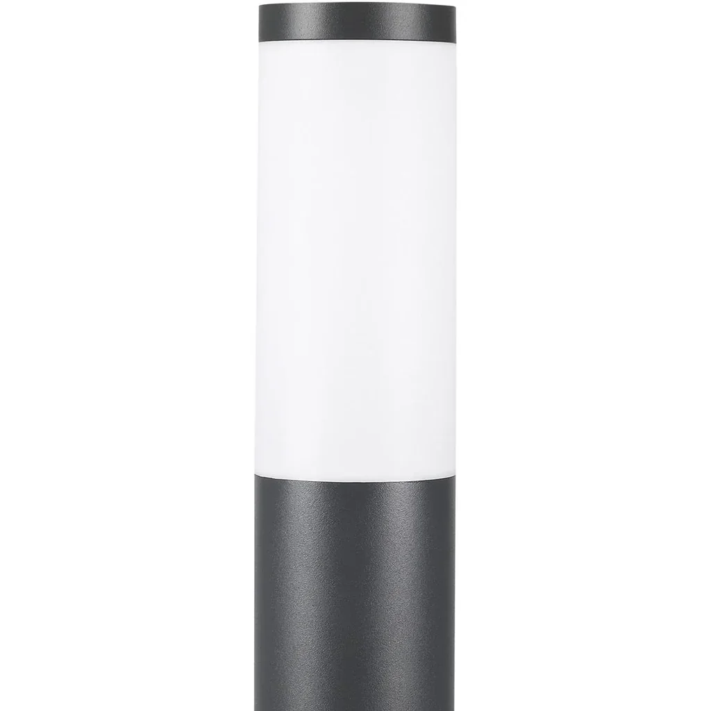 Wegbeleuchtung - Außenbeleuchtung - Außenbeleuchtung - Edelstahl - Mit Sensor -48 x 12 cm - Anthrazit