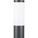 Wegbeleuchtung - Außenbeleuchtung - Außenbeleuchtung - Edelstahl - Mit Sensor -48 x 12 cm - Anthrazit