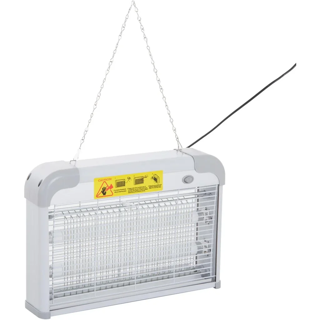 Insektenvernichter Mückenschutz elektrisch 20W Grau 37,5 x 8,5 x 26,5cm