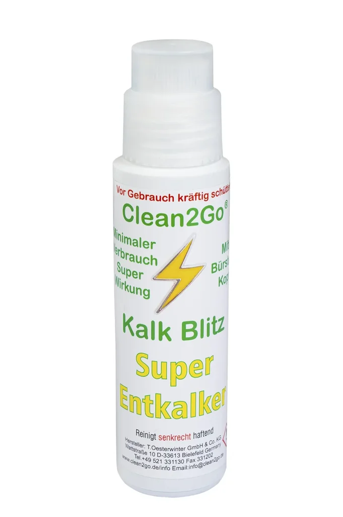Haft-Entkalker „Kalk Blitz“, mit Bürstenkopf, 200 ml