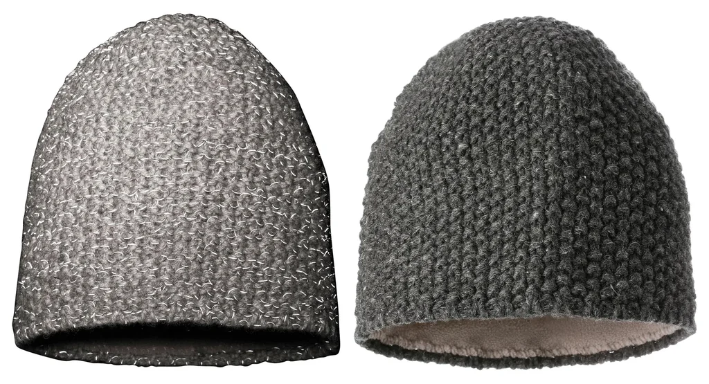 Mütze hellgrau, Einheitsgröße