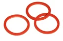 Dichtung für Ventil 3 mm, rot, 5er Pack