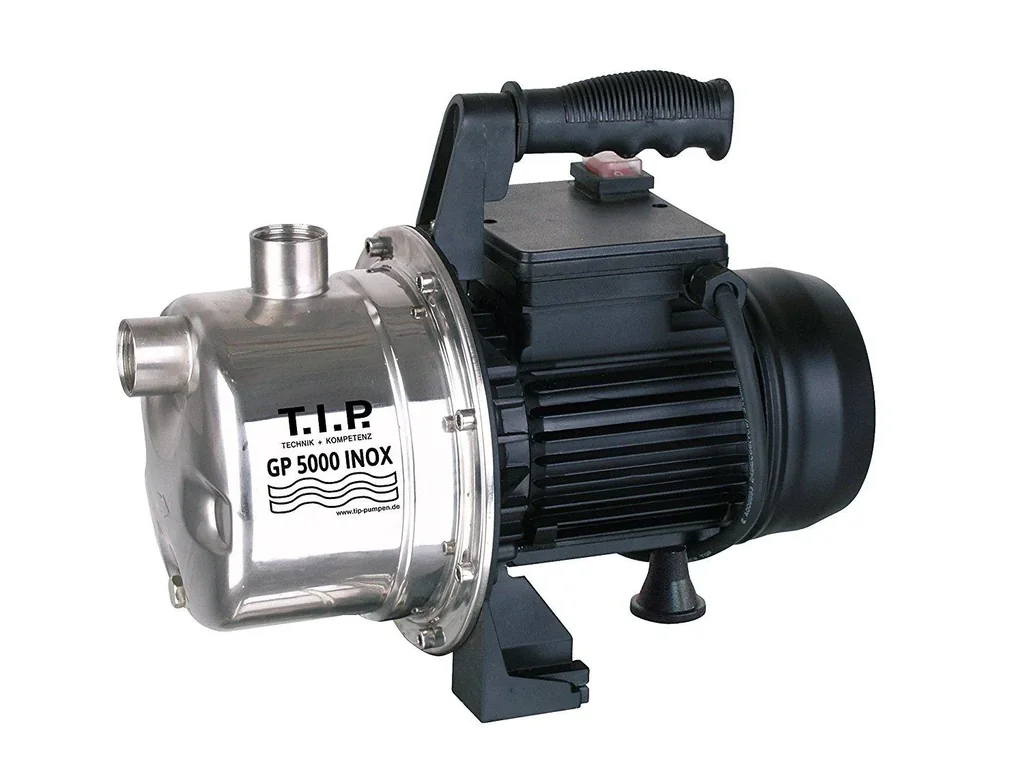 Gartenpumpe Edelstahl GP 5000 INOX, bis 5.000 l/h Fördermenge