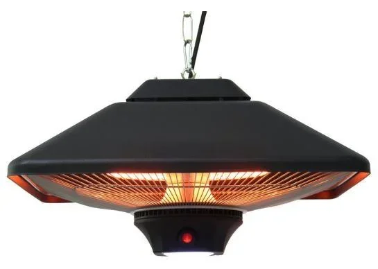 Heizstrahler mit Fernbedienung LED Beleuchtung 2000W