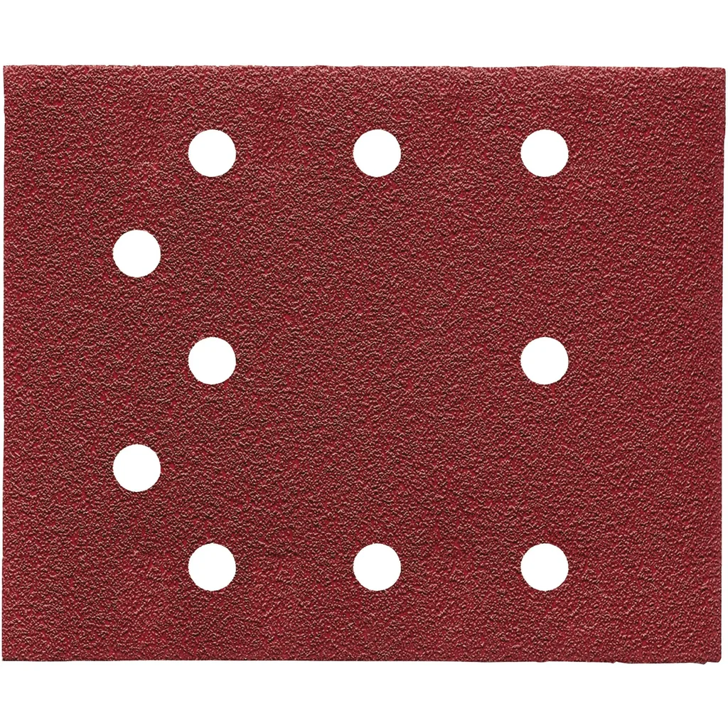 Schleifpapier 115 x 140 mm, K80 (10 Stück)