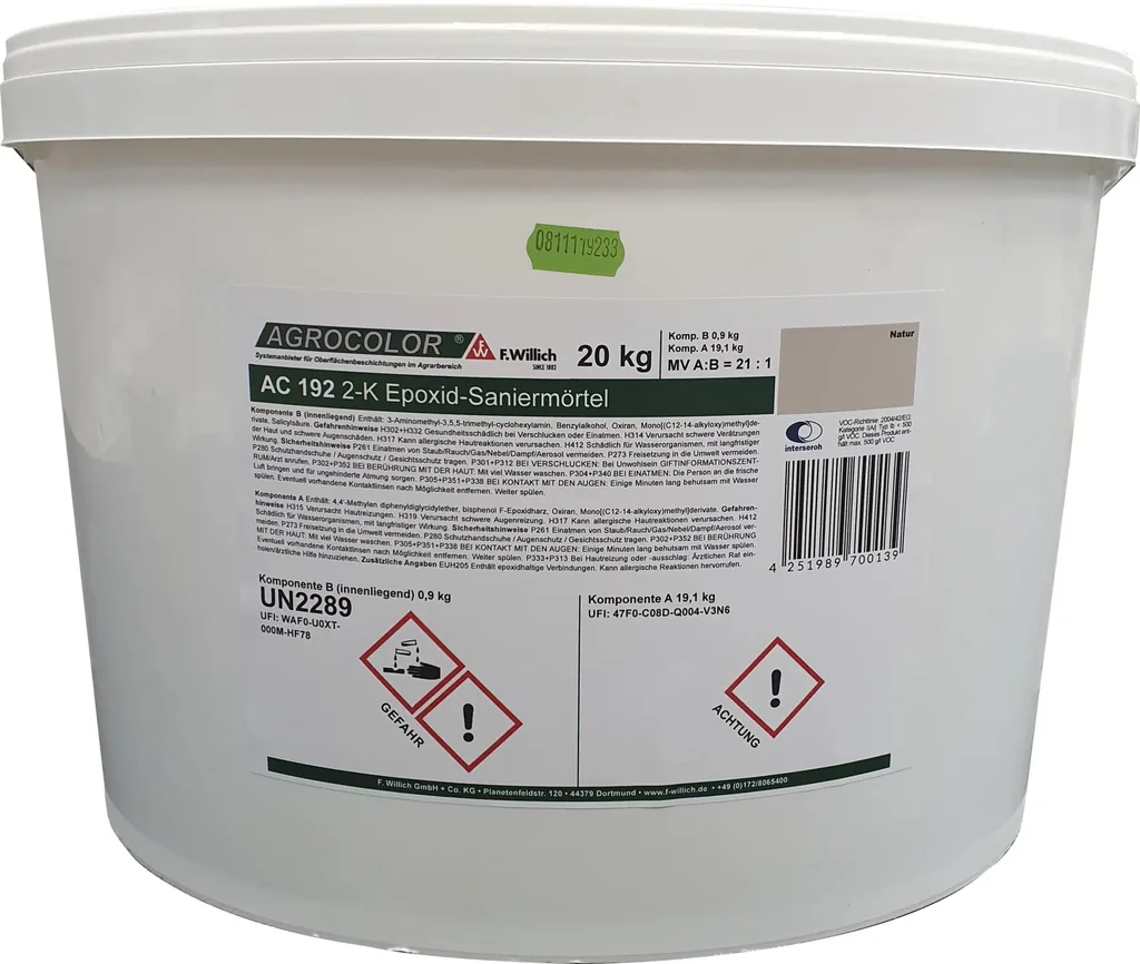 Zwei-Komponenten Epoxid-Saniermörtel