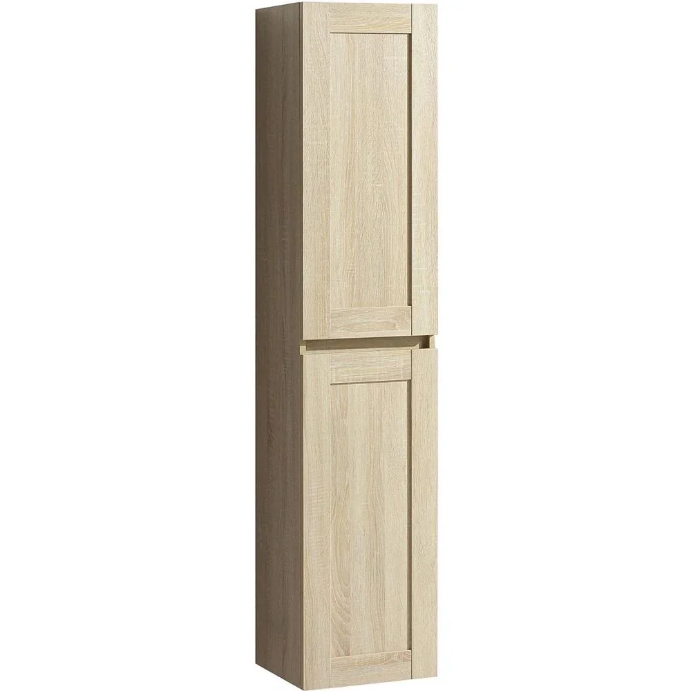 Reno Bade Hoher Schrank 35x32x160cm Eiche