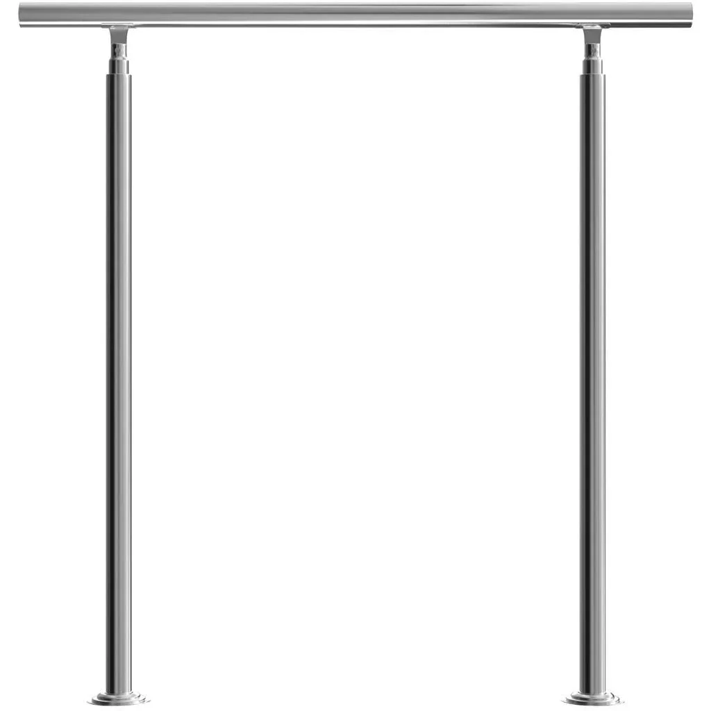 Geländer - Edelstahl - Silber - 107 x 100 cm