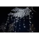 Vellight Weihnachtsbeleuchtung - 2 x 0,6 m - 72 LEDs - Weiß - Innen & Außen