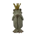 Froschkönig Gartenzwerg aus Polyresin