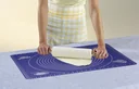 Silikon Backmatte mit Einteilung