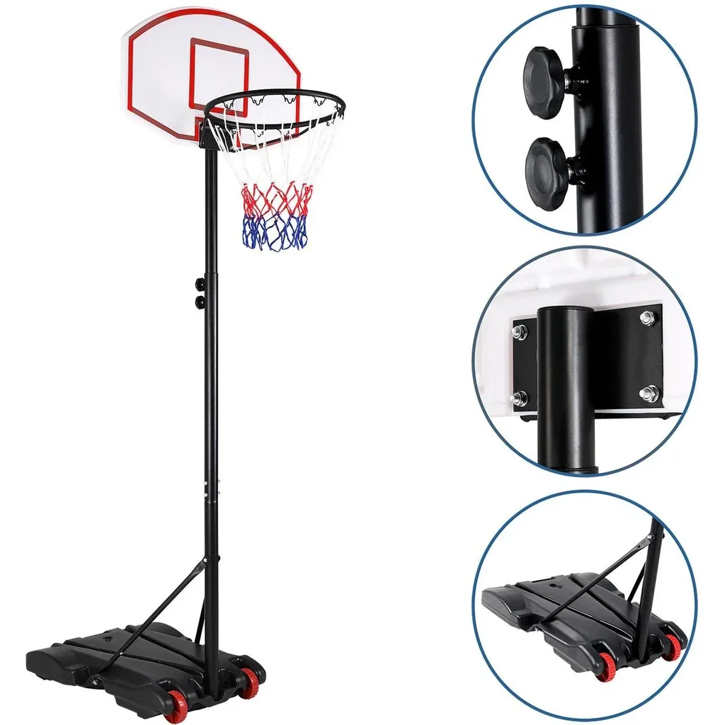 NL Basketballständer in der Höhe verstellbar Ringhöhe von 179-209cm