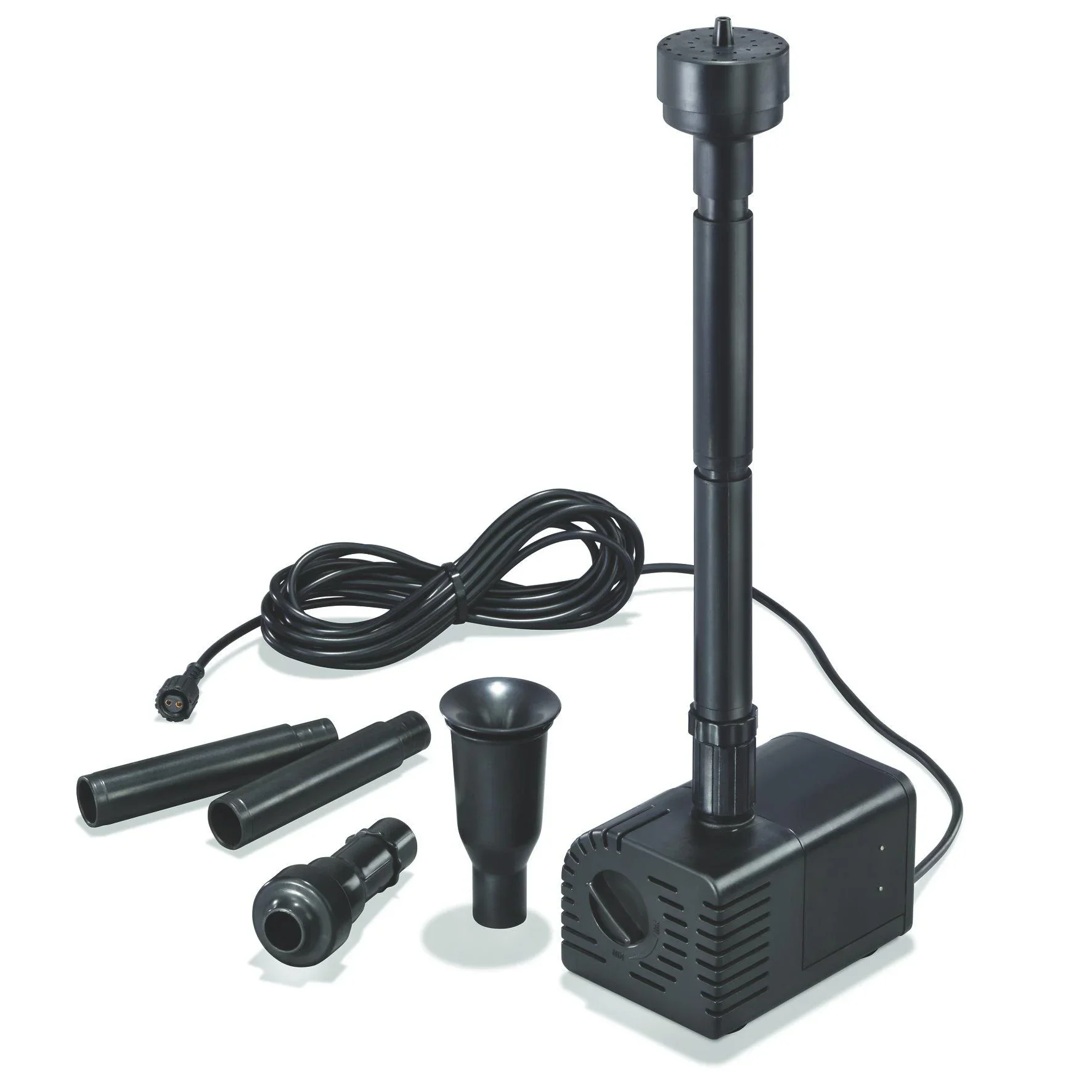 Wasserpumpe "Marino" mit Trockenlaufschutz, Sprinkler und Steigrohren, 2000l/h