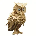 Holzbausatz "Eule" 10 x 18 cm